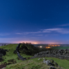 Night fall at Hadrians Wall